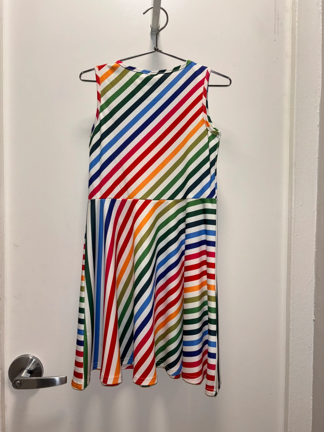 Youth Sleeveless Striped Dress- Size L - photo 2