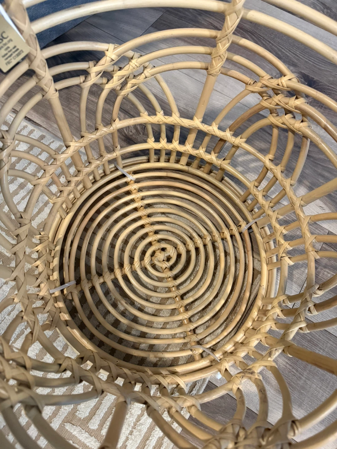 H&M Home Large Rattan Storage Basket - photo 3