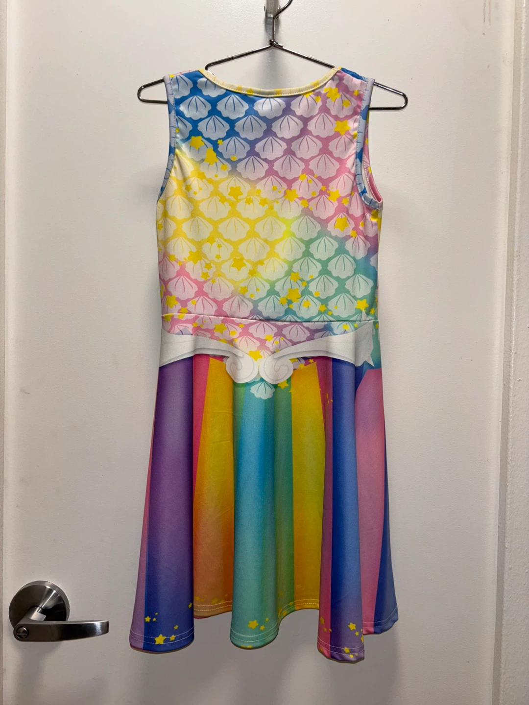 Girls Rainbow Mermaid Tail Dress Size L - photo 2