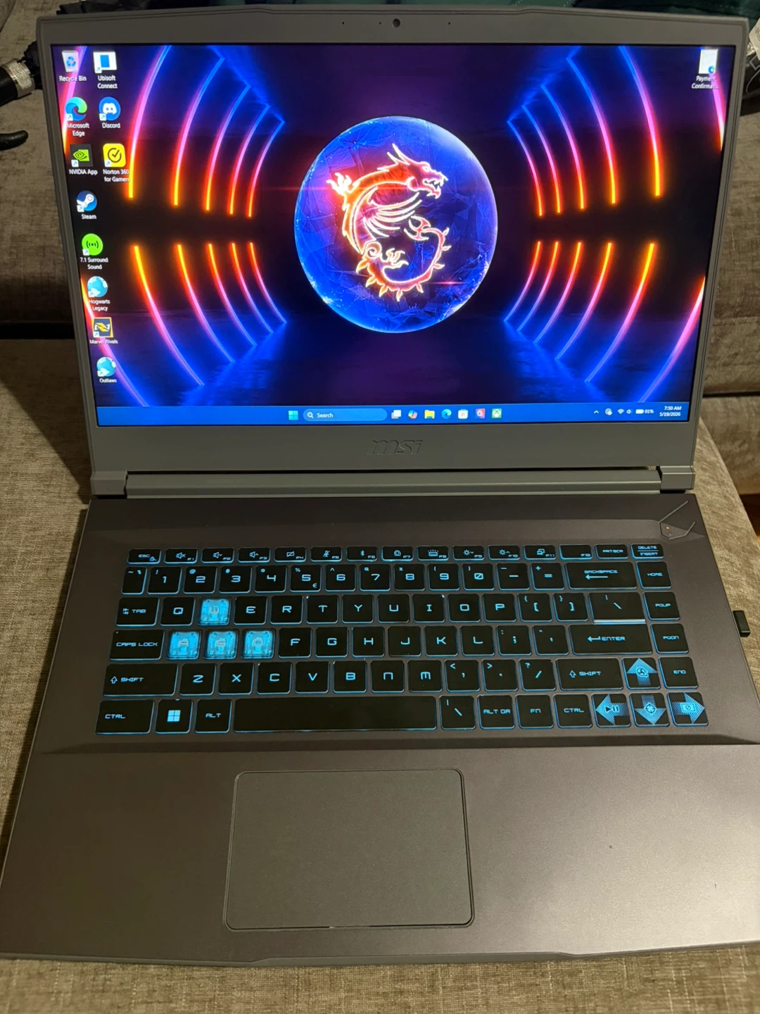 MSI Gaming Laptop - photo 3