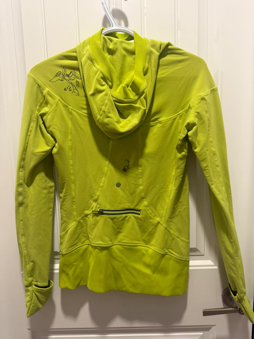 Lululemon Yellow Zip Up Hoodie Size 4 - photo 4