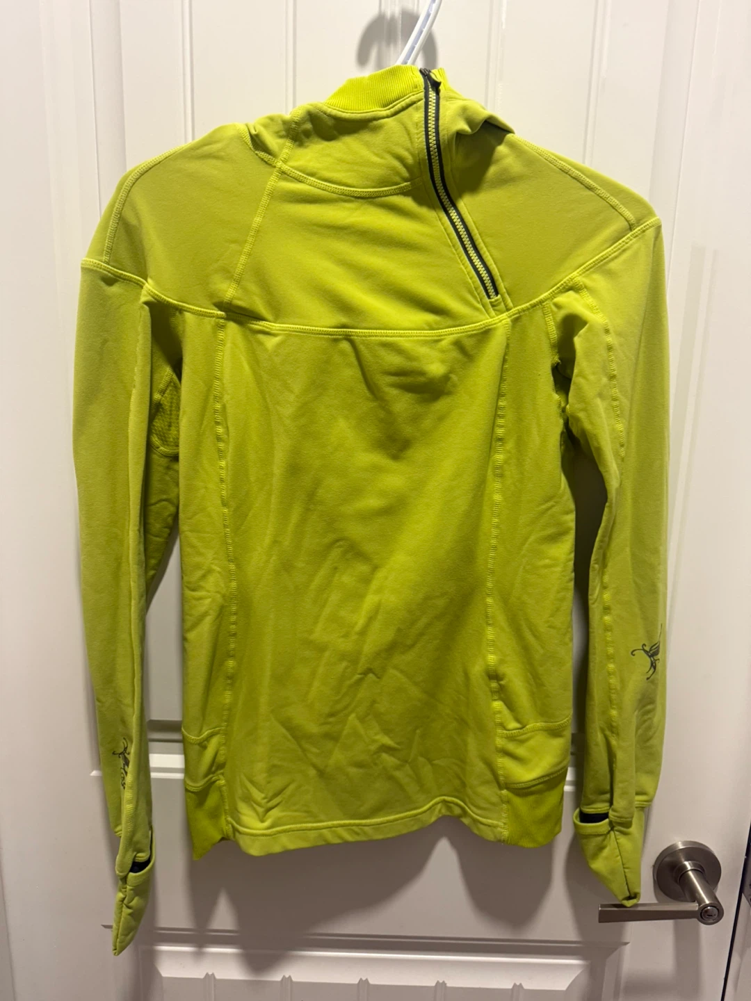 Lululemon Yellow Zip Up Hoodie Size 4