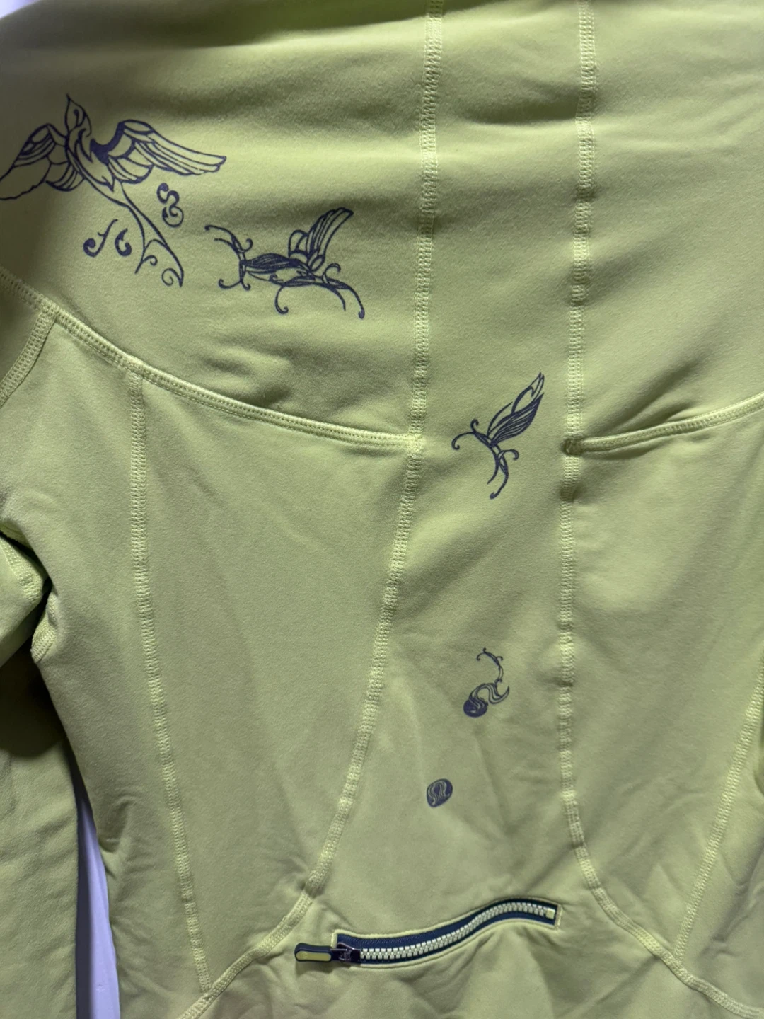 Lululemon Yellow Zip Up Hoodie Size 4 - photo 5