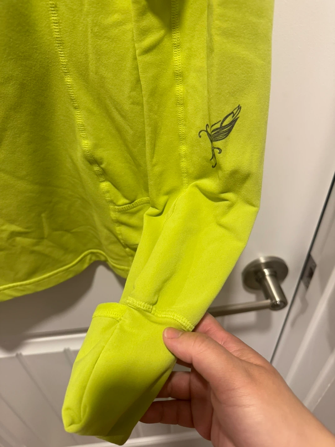 Lululemon Yellow Zip Up Hoodie Size 4 - photo 3