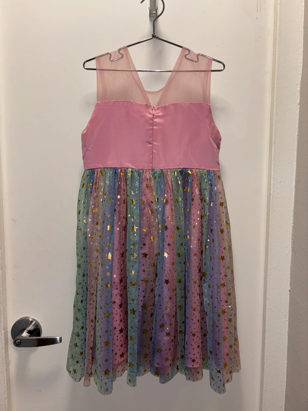 SHEIN Girls Rainbow Star Dress Size 11Y - photo 2