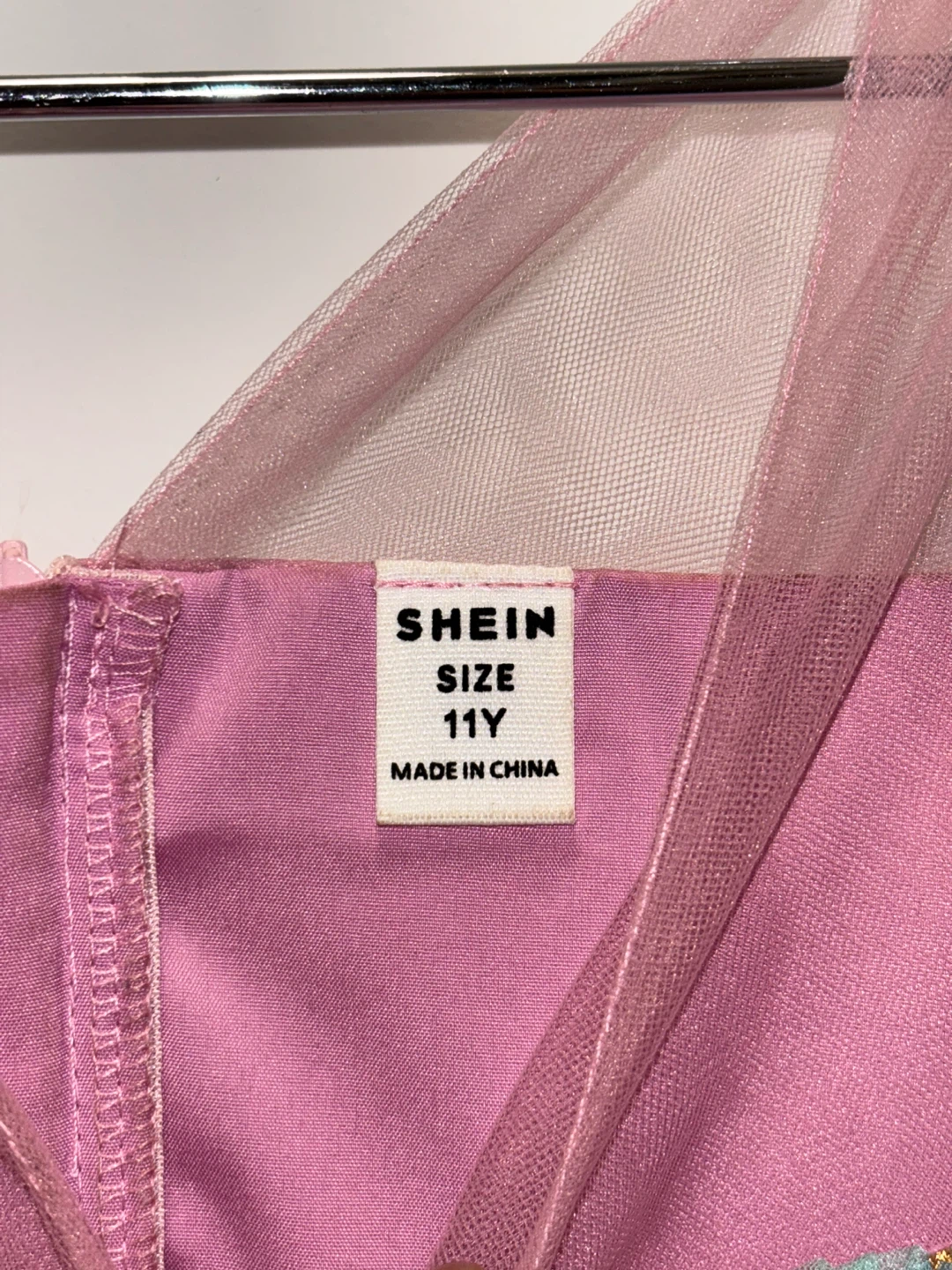 SHEIN Girls Rainbow Star Dress Size 11Y - photo 5