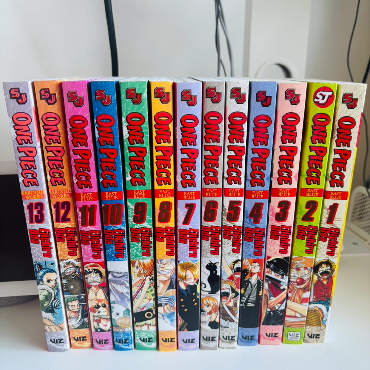 One piece books 1-13 volume