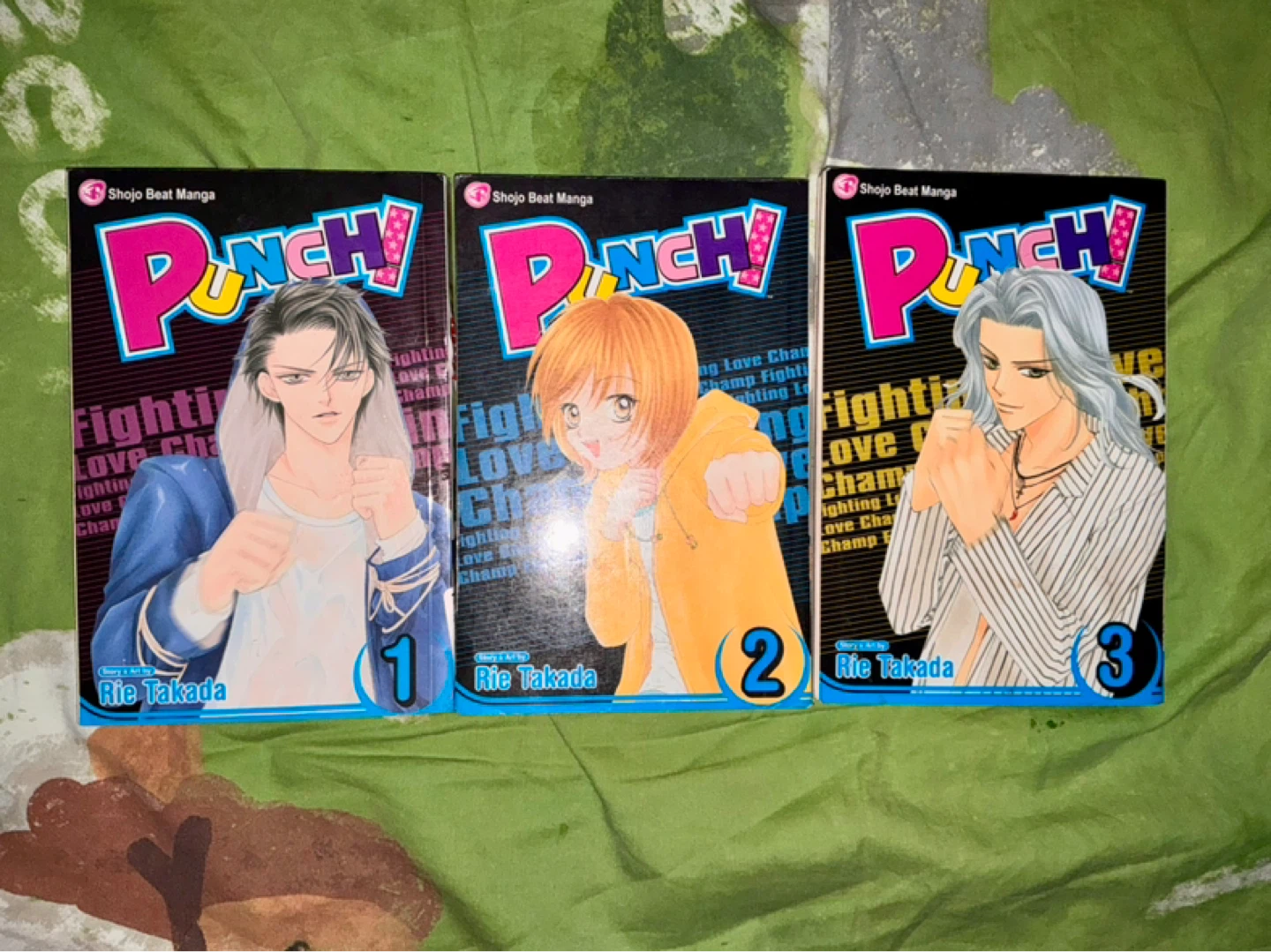 Punch! Manga Volumes 1-3 by Rie Takada