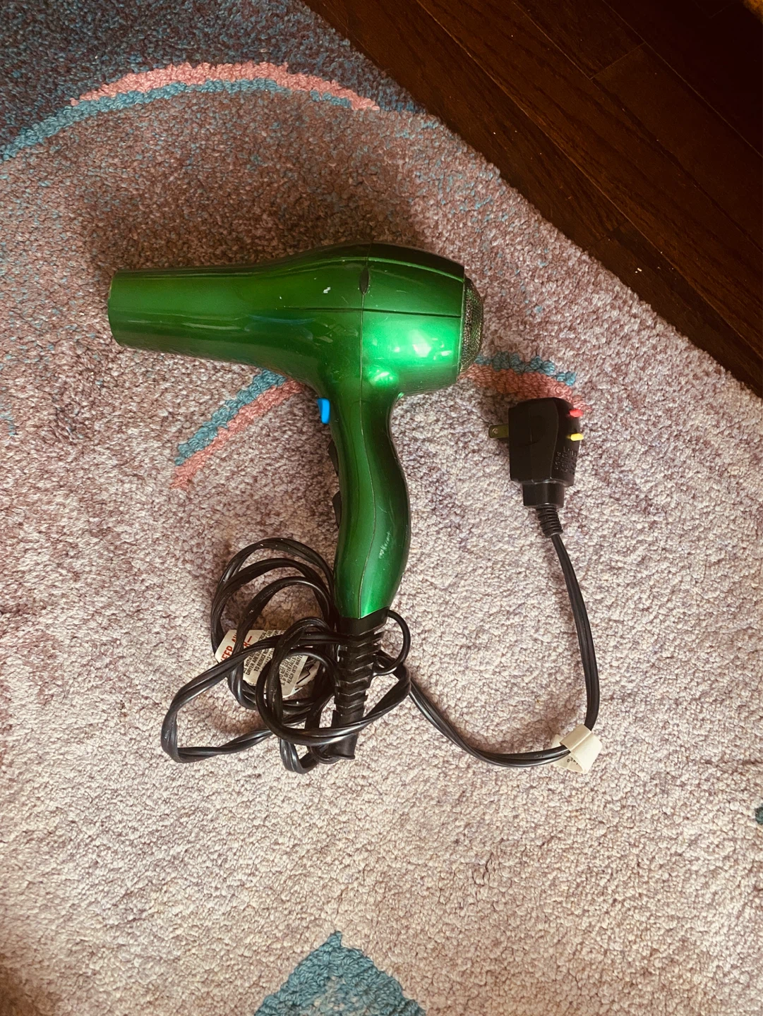 Green Hair Dryer