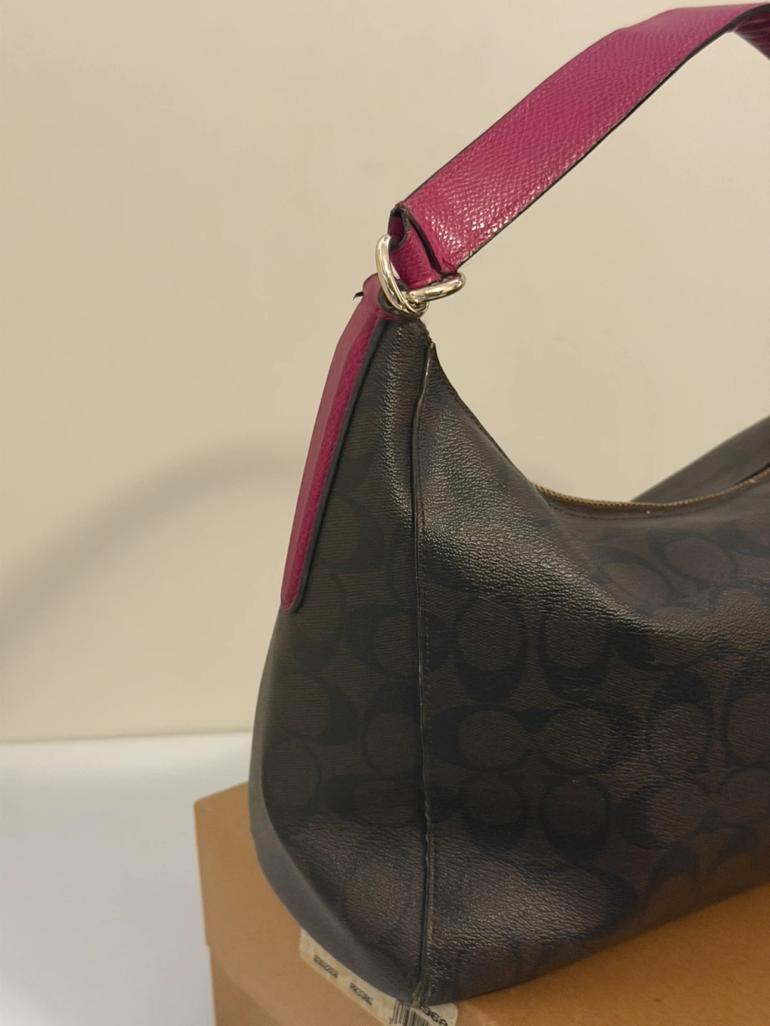 Coach Signature Hobo Purse - photo 3