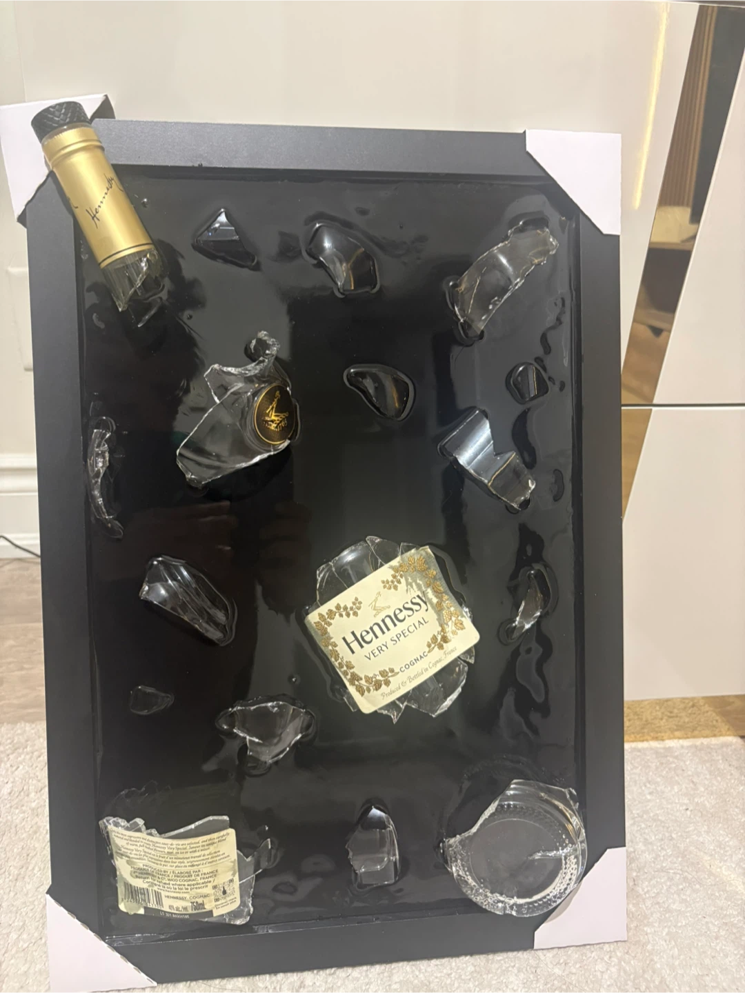 Hennessy Very Special Framed Art Display - photo 3