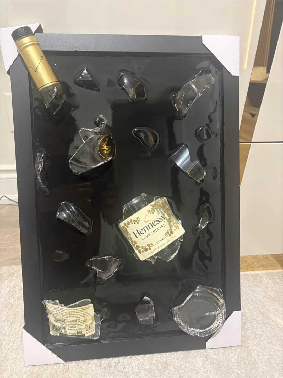 Hennessy Very Special Framed Art Display - photo 4