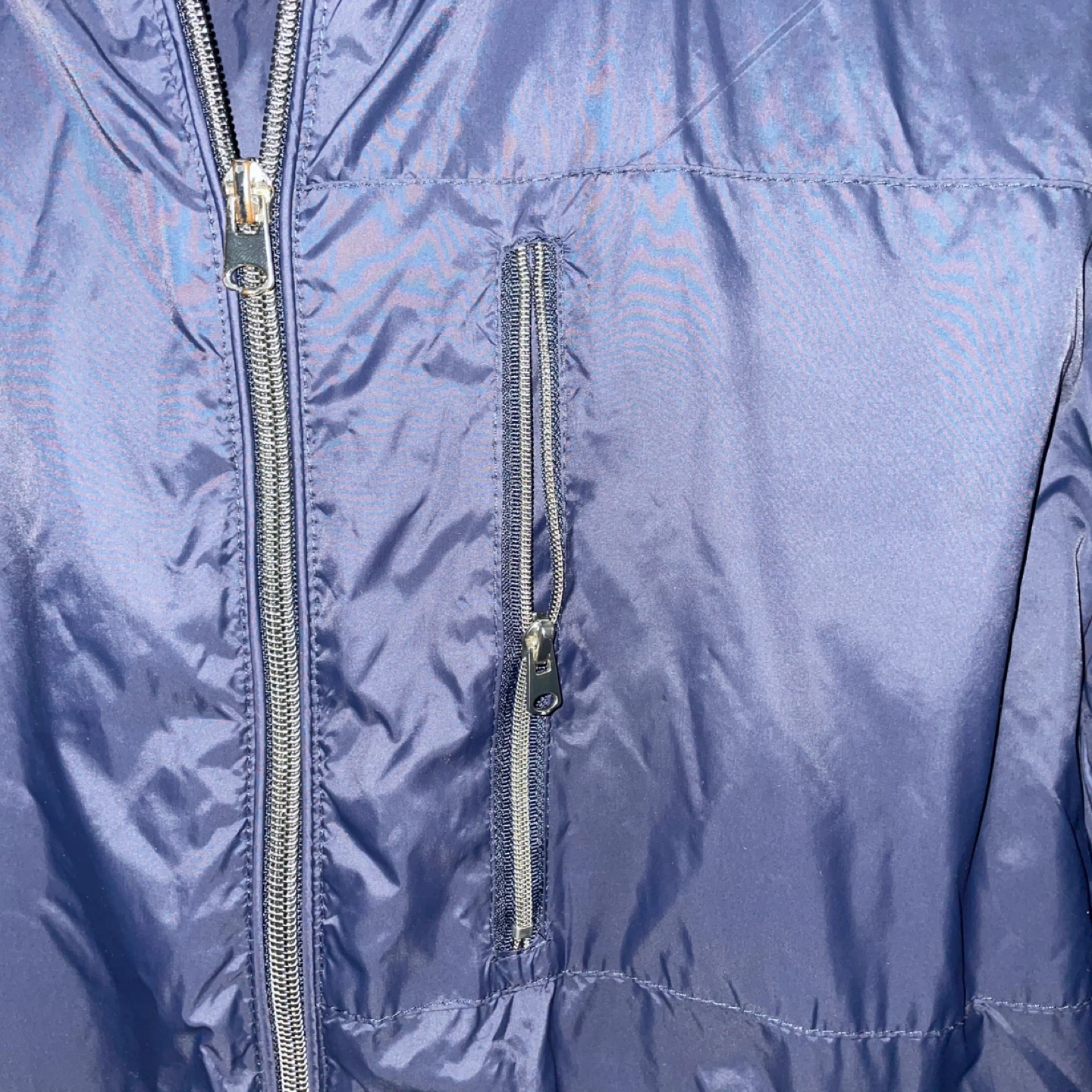 Zara Full-zip Windbreaker - Blue (Men's S) - photo 3