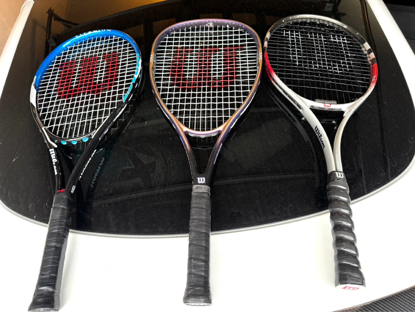 Wilson Tennis Racquet (three) $39/ Each