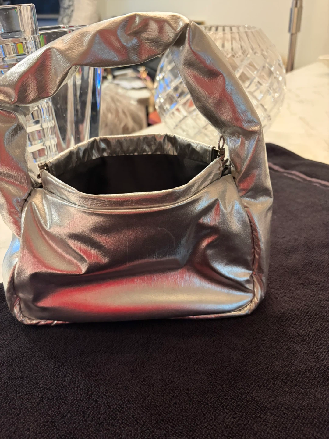 You’ve got a cute one!  metallic mini bag.” - photo 4