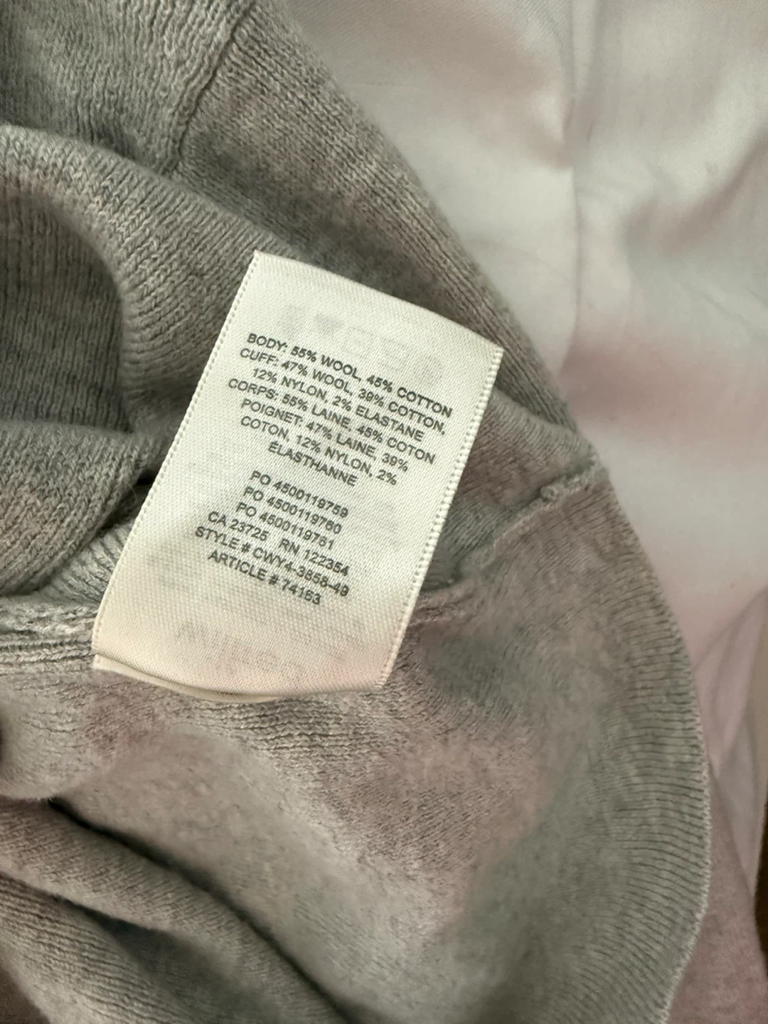 Wilfred Grey Cropped Turtleneck Sweater - photo 5