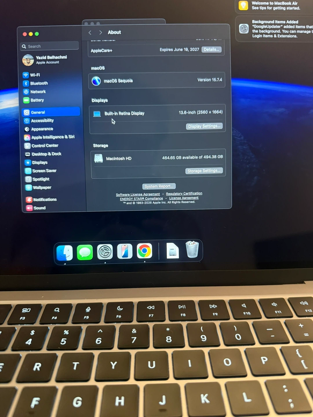 13-inch MacBook Air M3 512GB SSD with Apple Care + - photo 4