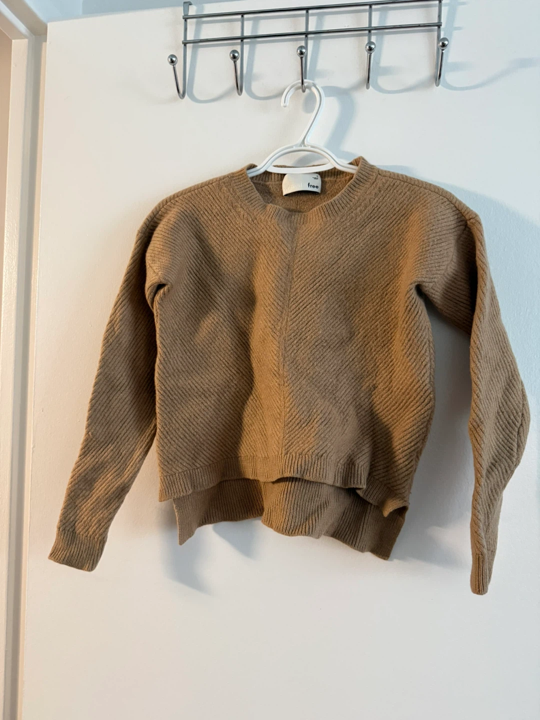 Wilfred Free Camel Merino Wool Sweater - Size S