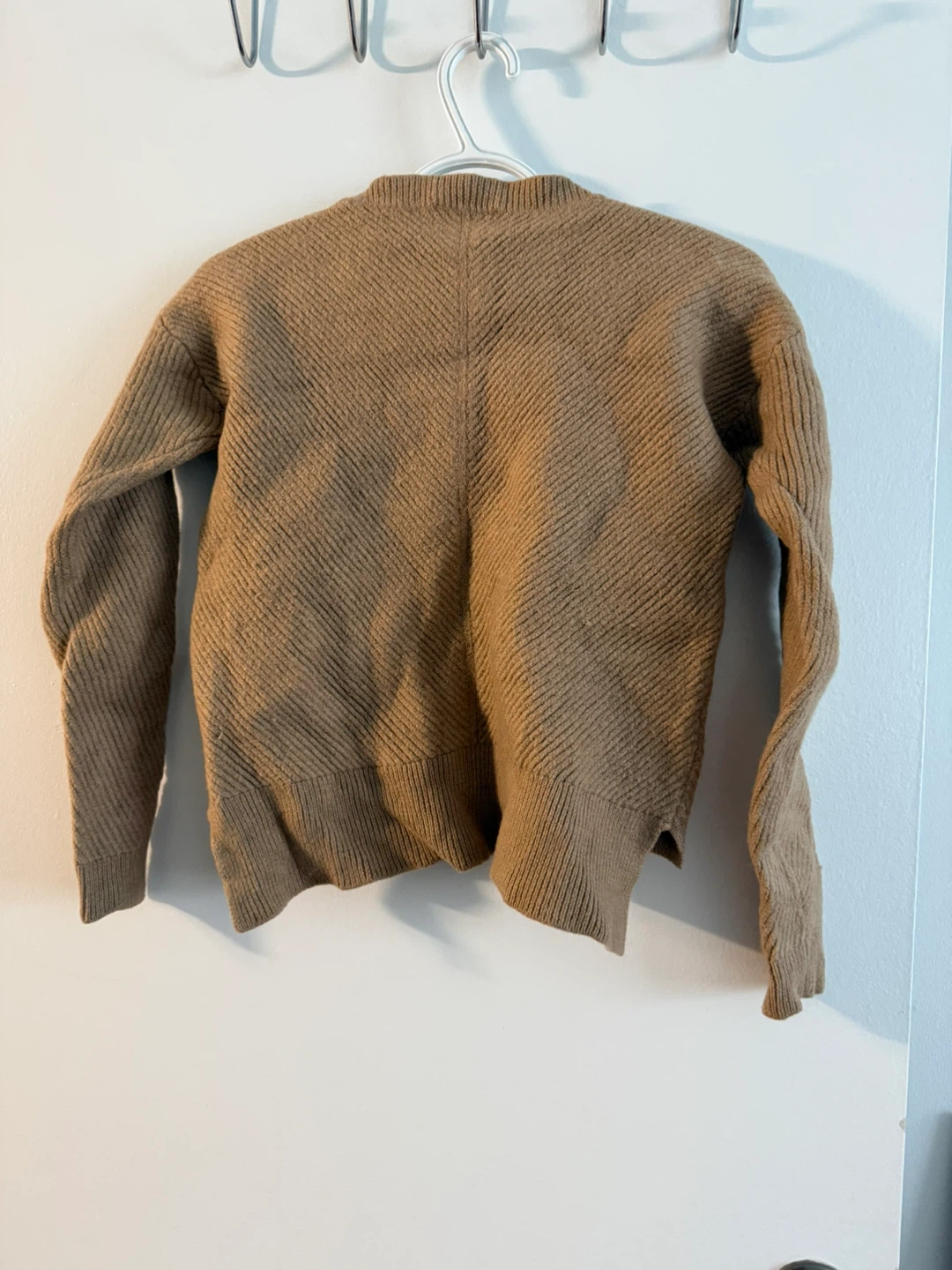 Wilfred Free Camel Merino Wool Sweater - Size S - photo 2