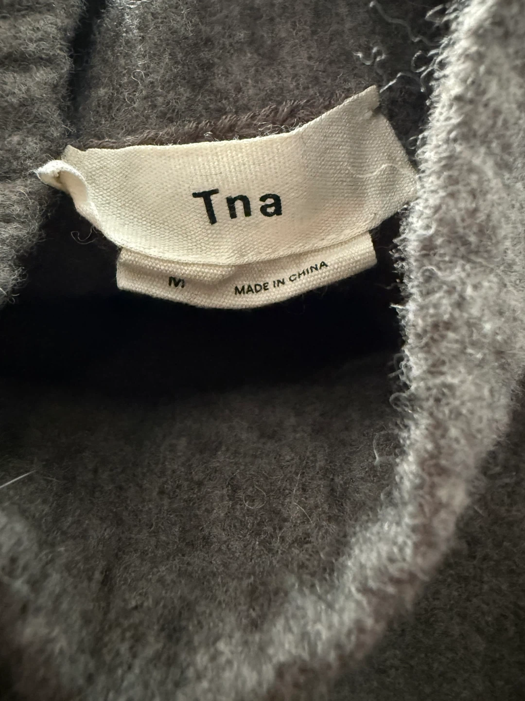 Tna Mock Neck Sweater - Size M - photo 3