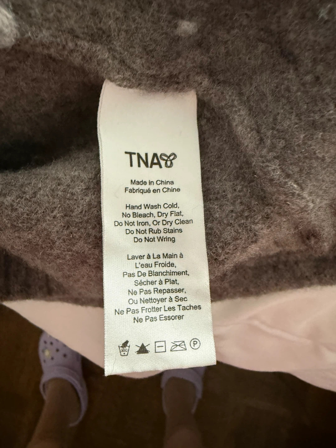 Tna Mock Neck Sweater - Size M - photo 4
