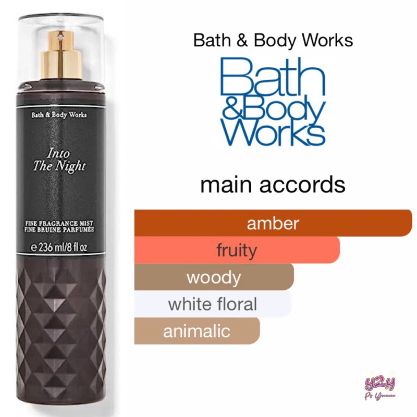 Bath & Body Works “Into The Night” Fine Fragrance Mist 236 ml - photo 2