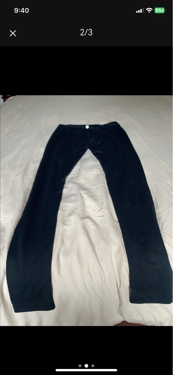 Tinka Black Yoga Pants Size 6 - photo 2