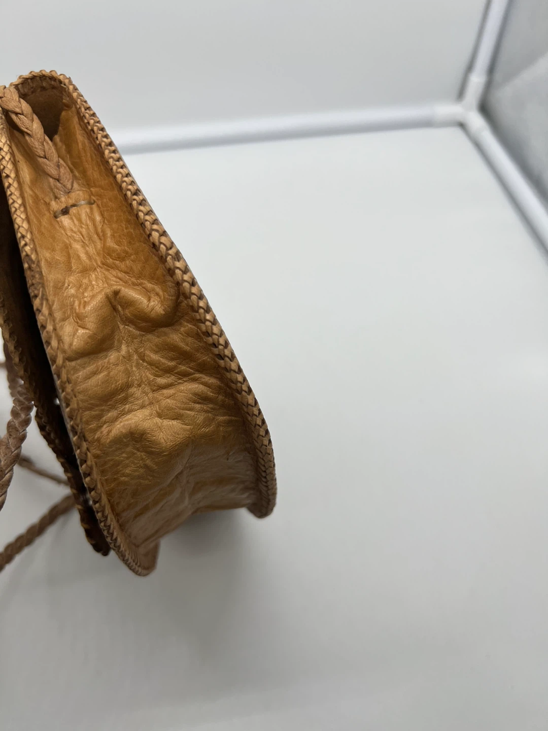 NEW HANDMADE Real Snakeskin Leather Bohemian Crossbody Bag - photo 3