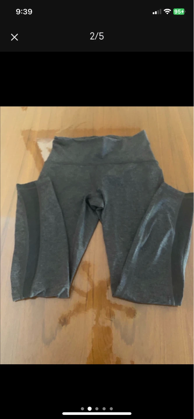 Lululemon Grey Melange leggings size 6 - photo 2