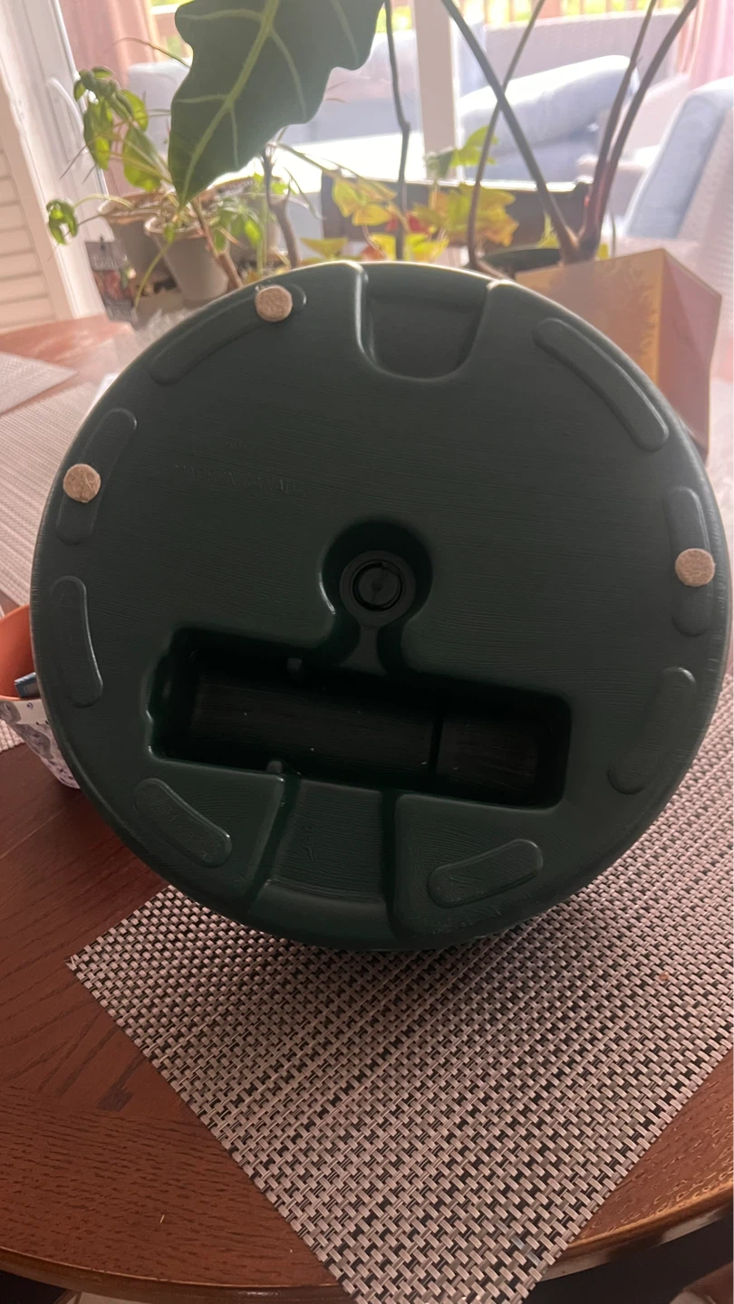 Green Plastic Patio Umbrella Base Stand - photo 3