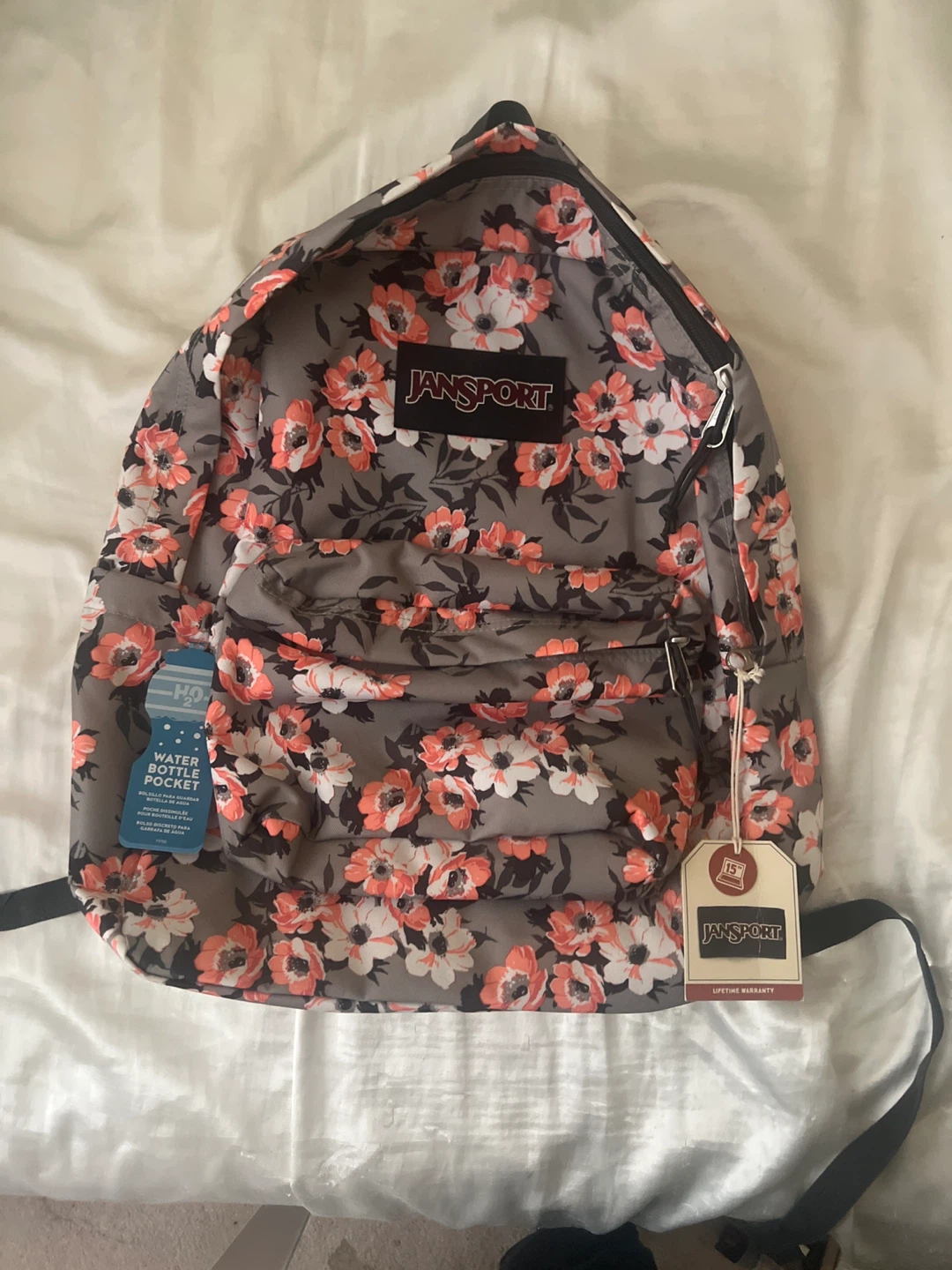 JanSport Backpack - Floral Print