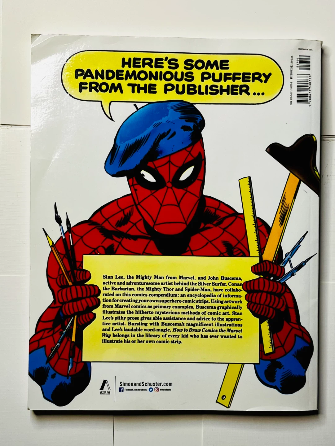 How to Draw Comics The Marvel Way Book - photo 3
