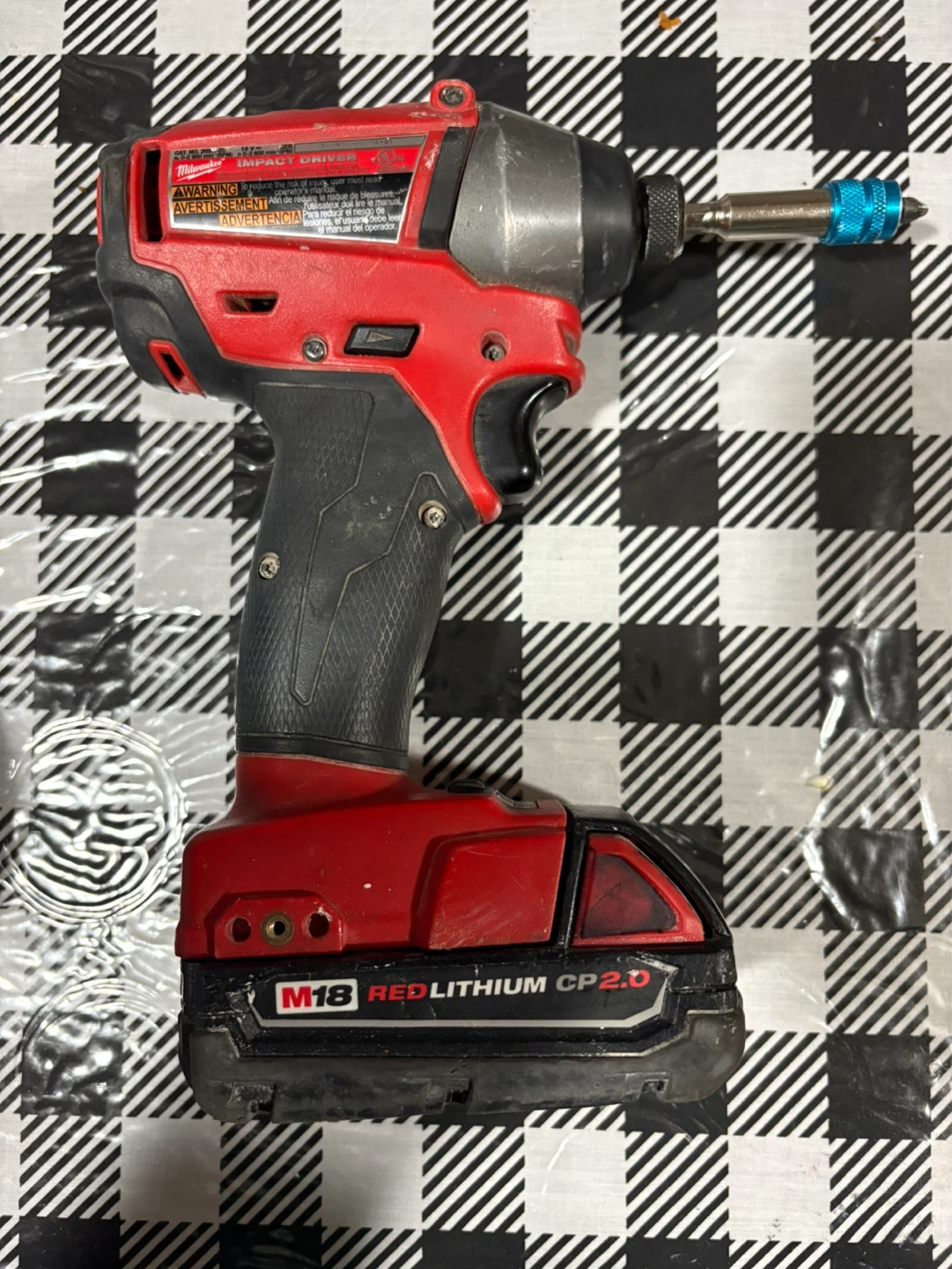 Milwaukee M18 REDLITHIUM CP2.0 Impact Driver - photo 3