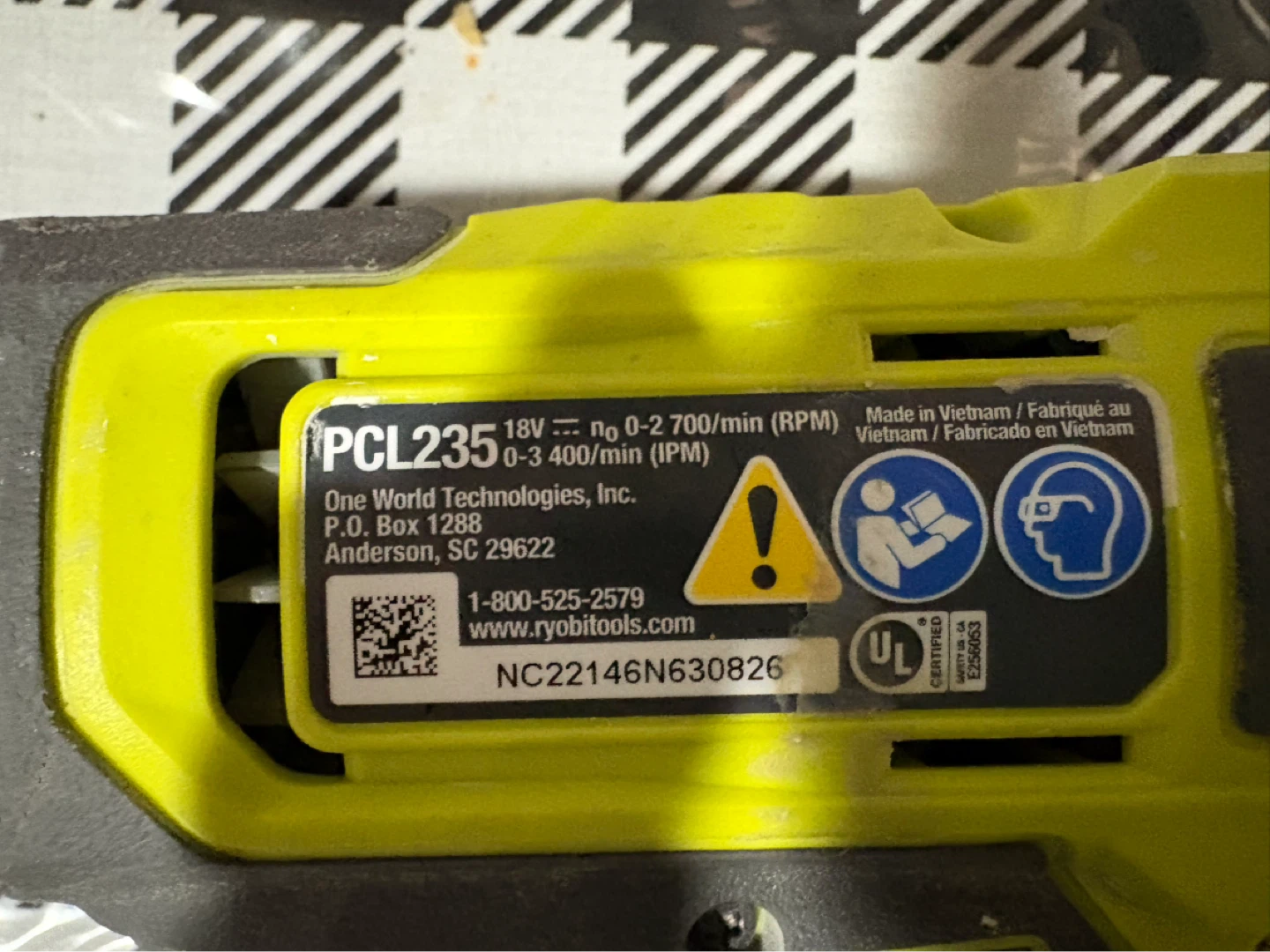 Ryobi PCL235 ONE+ 18V Cordless Impact Driver - photo 2