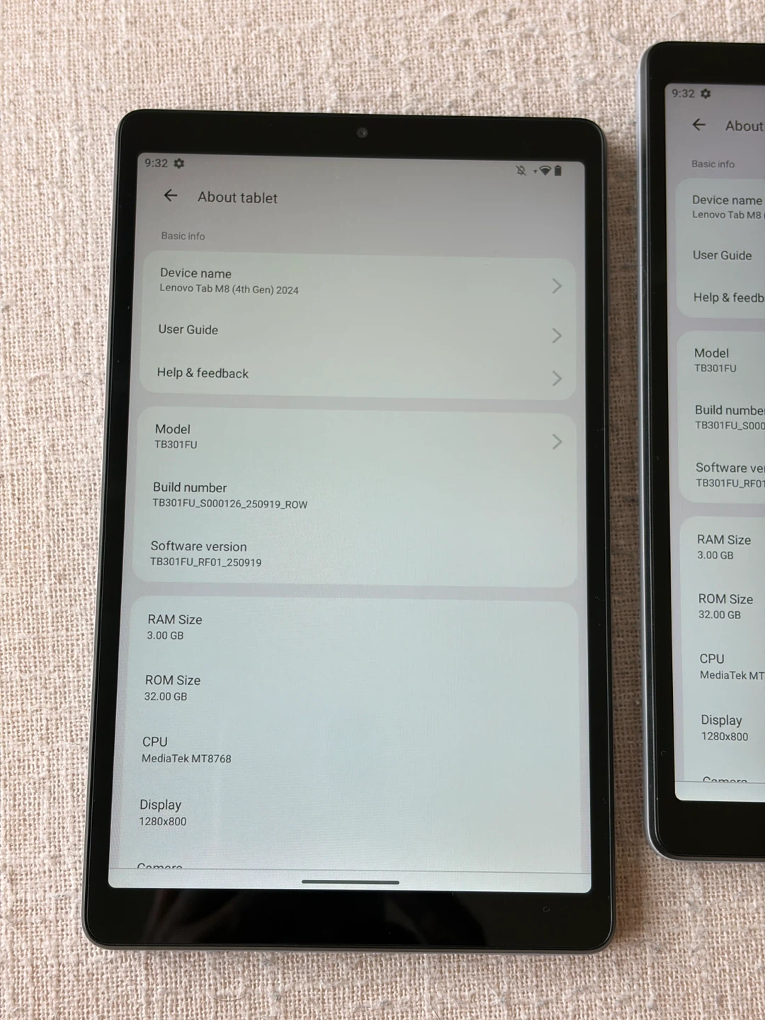 3 Lenovo 8” Tab M8 2024 4th Gen 100 Each - photo 3
