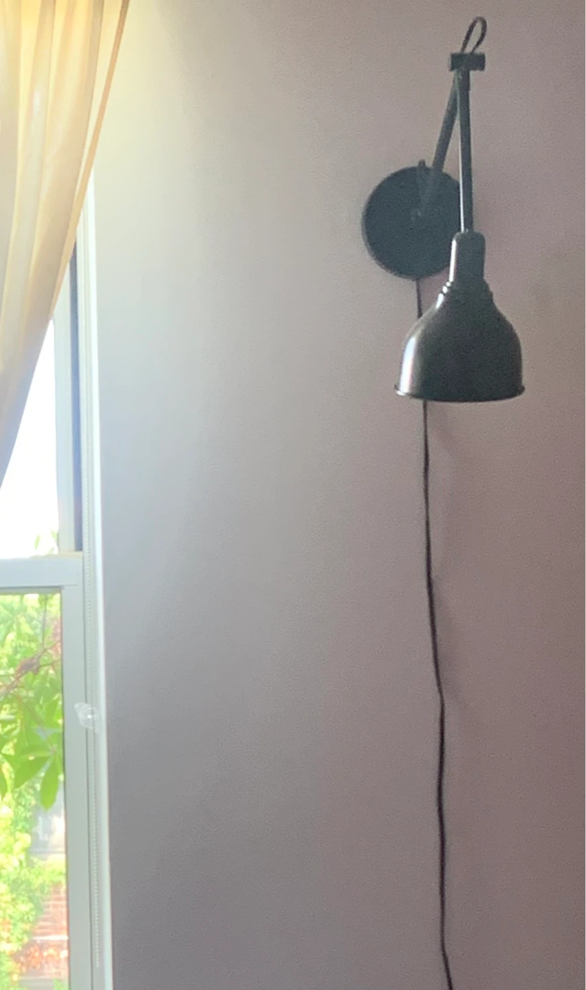 Set of 2 Black wall-mounted Lamps - photo 2