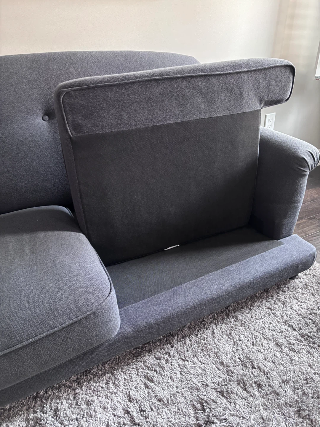 Dark Grey Sofa - photo 4