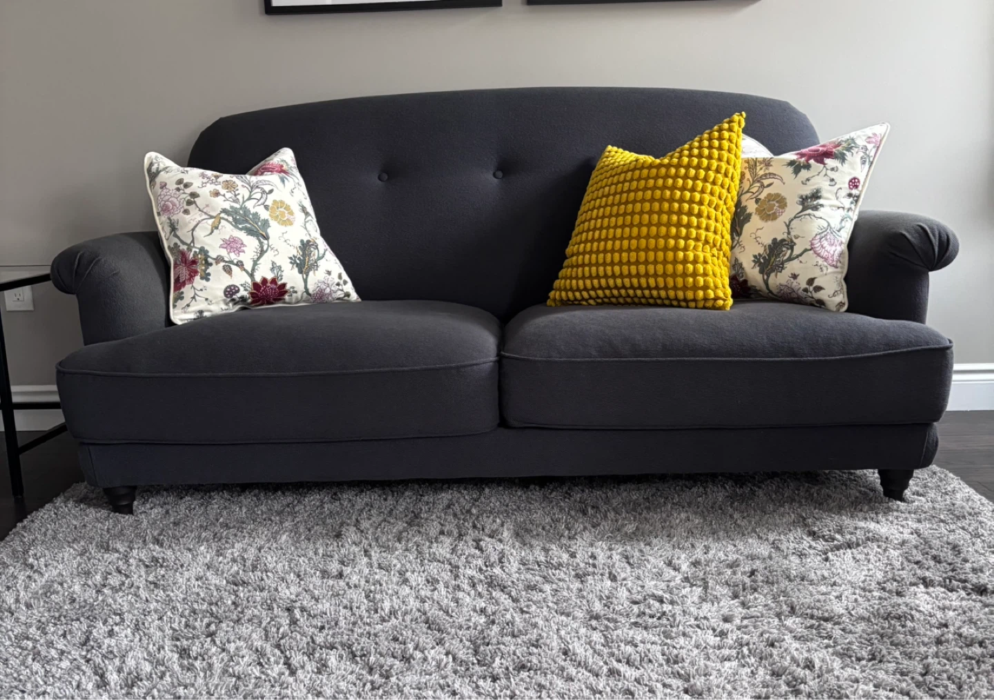 Dark Grey Sofa - photo 2