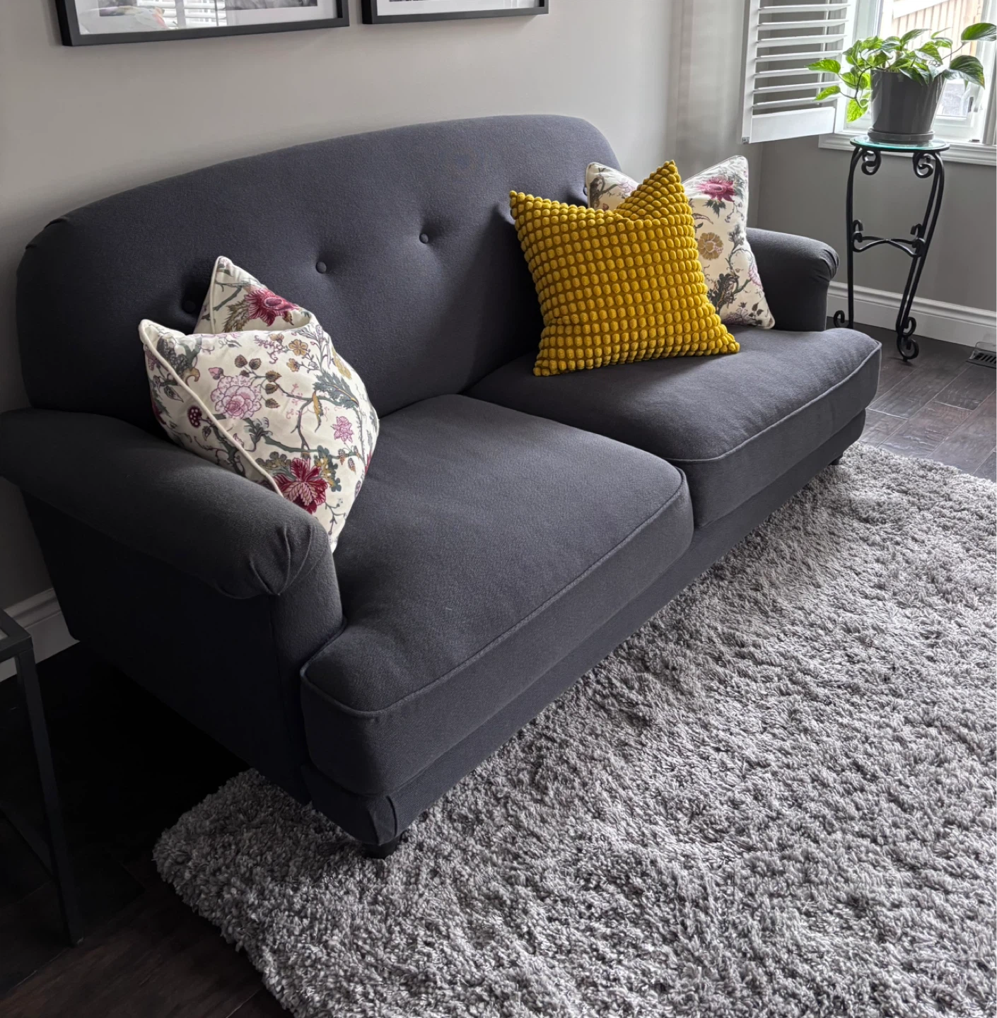 Dark Grey Sofa