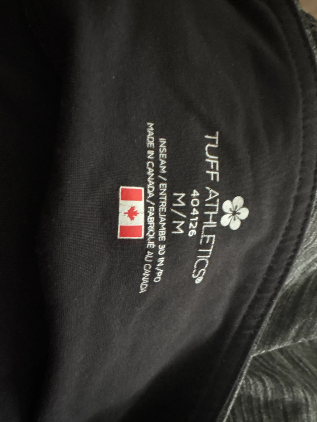 Tuff Athletics Grey Heather Leggings M/M - photo 2