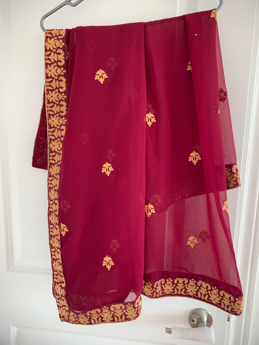 Long dress with doppata and pajama - photo 4