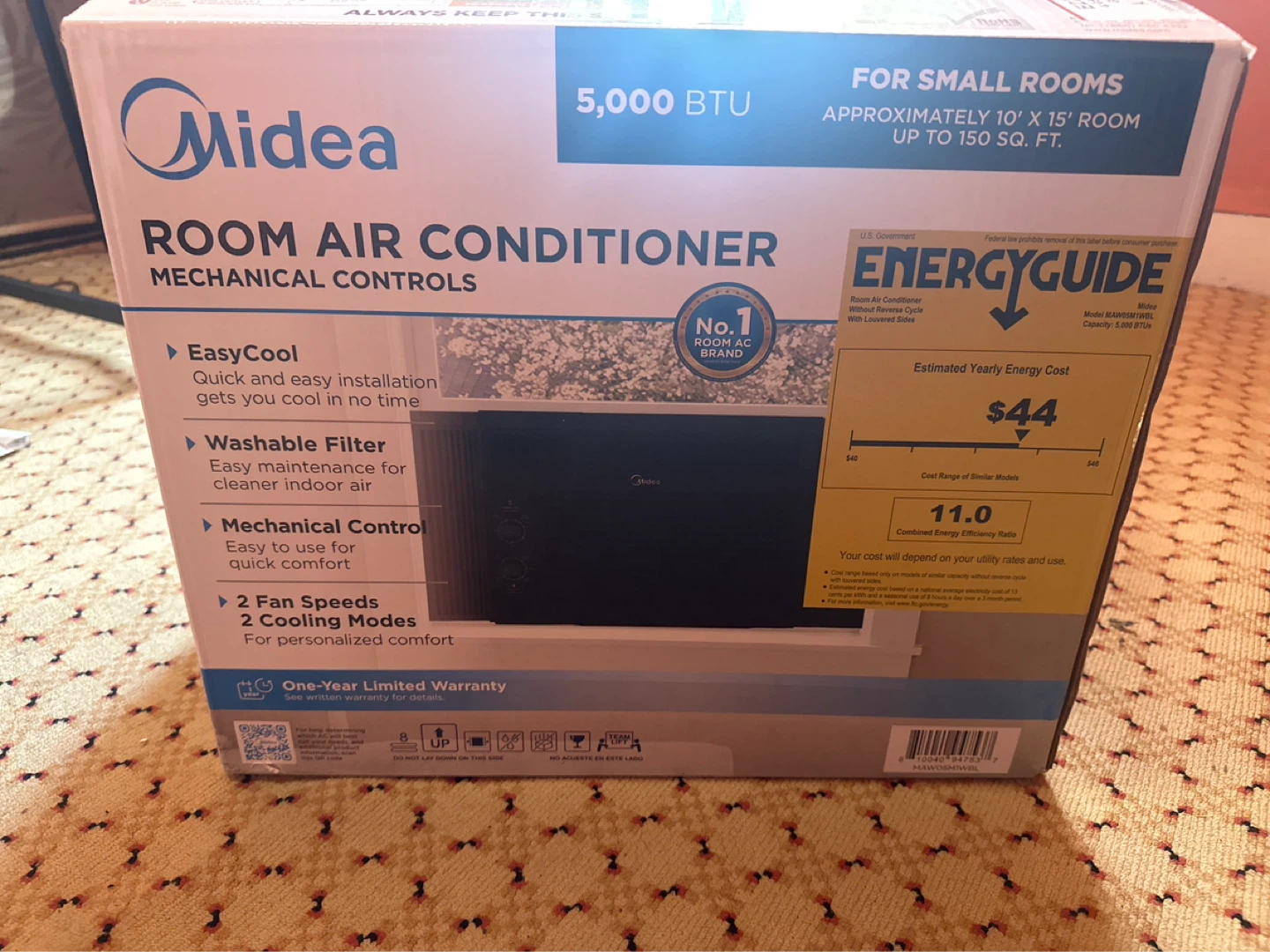 Midea 5,000 BTU Room Air Conditioner - photo 2