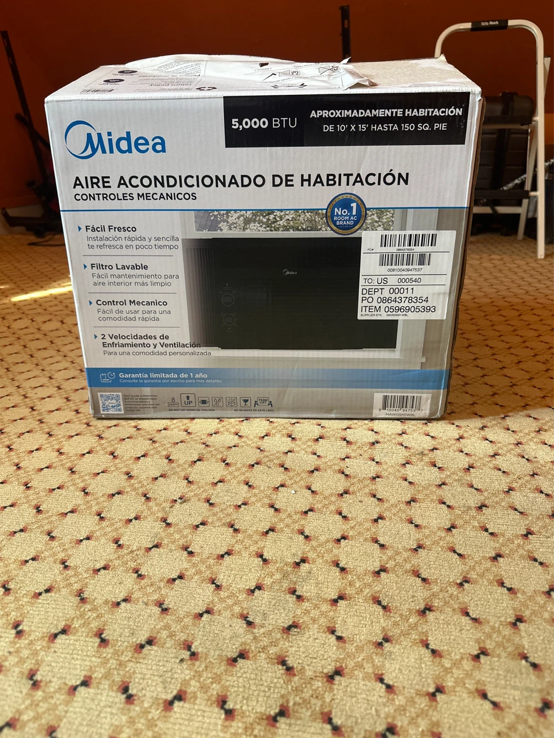 Midea 5,000 BTU Room Air Conditioner