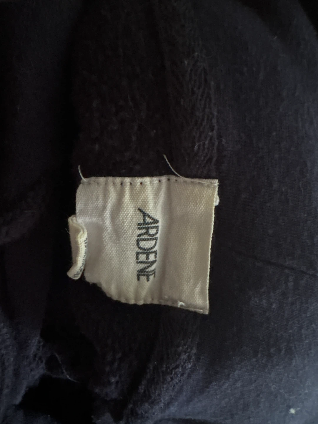 Ardene Navy Cropped Hoodie - photo 2