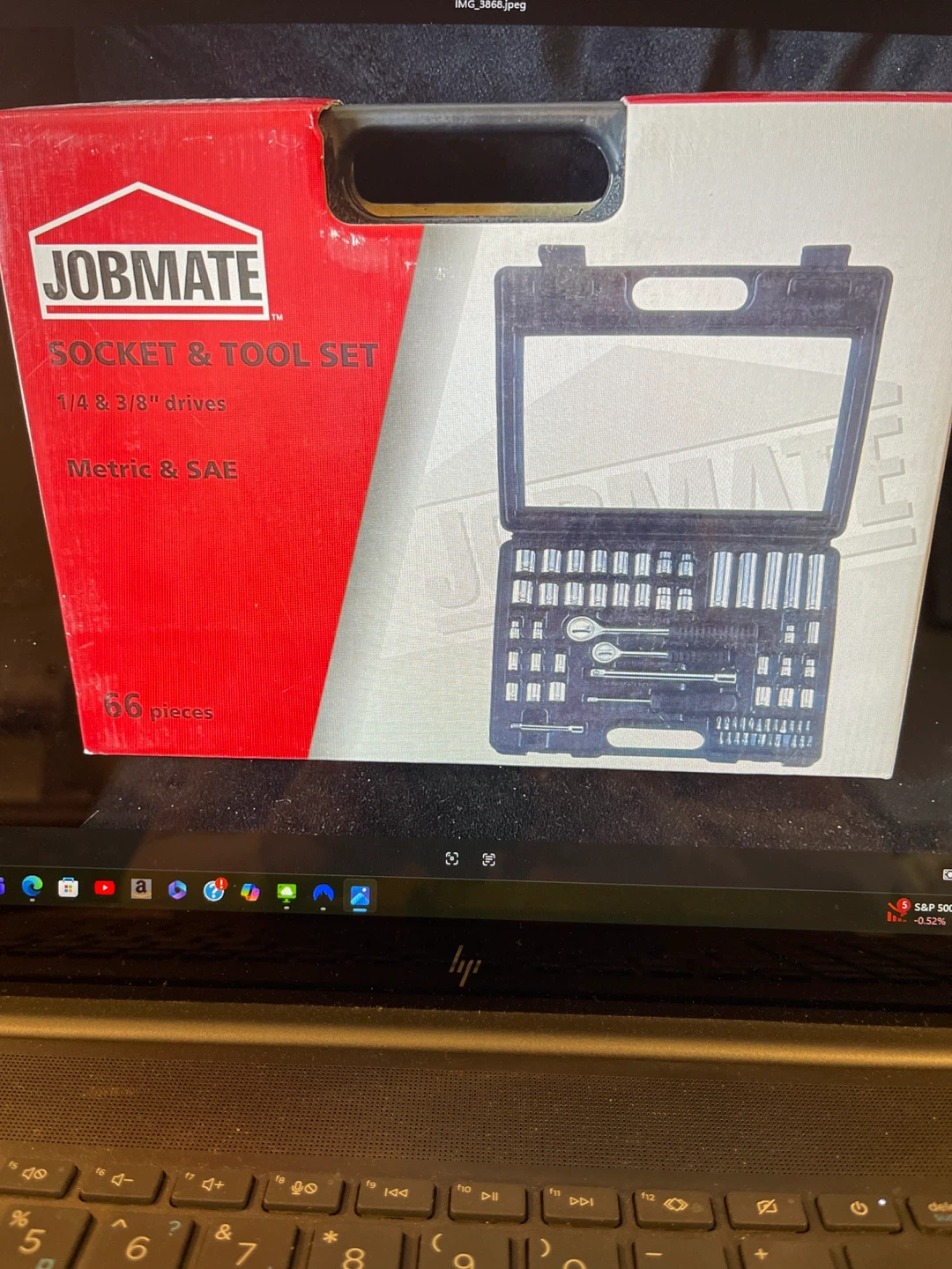 JOBMATE 66-Piece Socket & Tool Set - photo 4