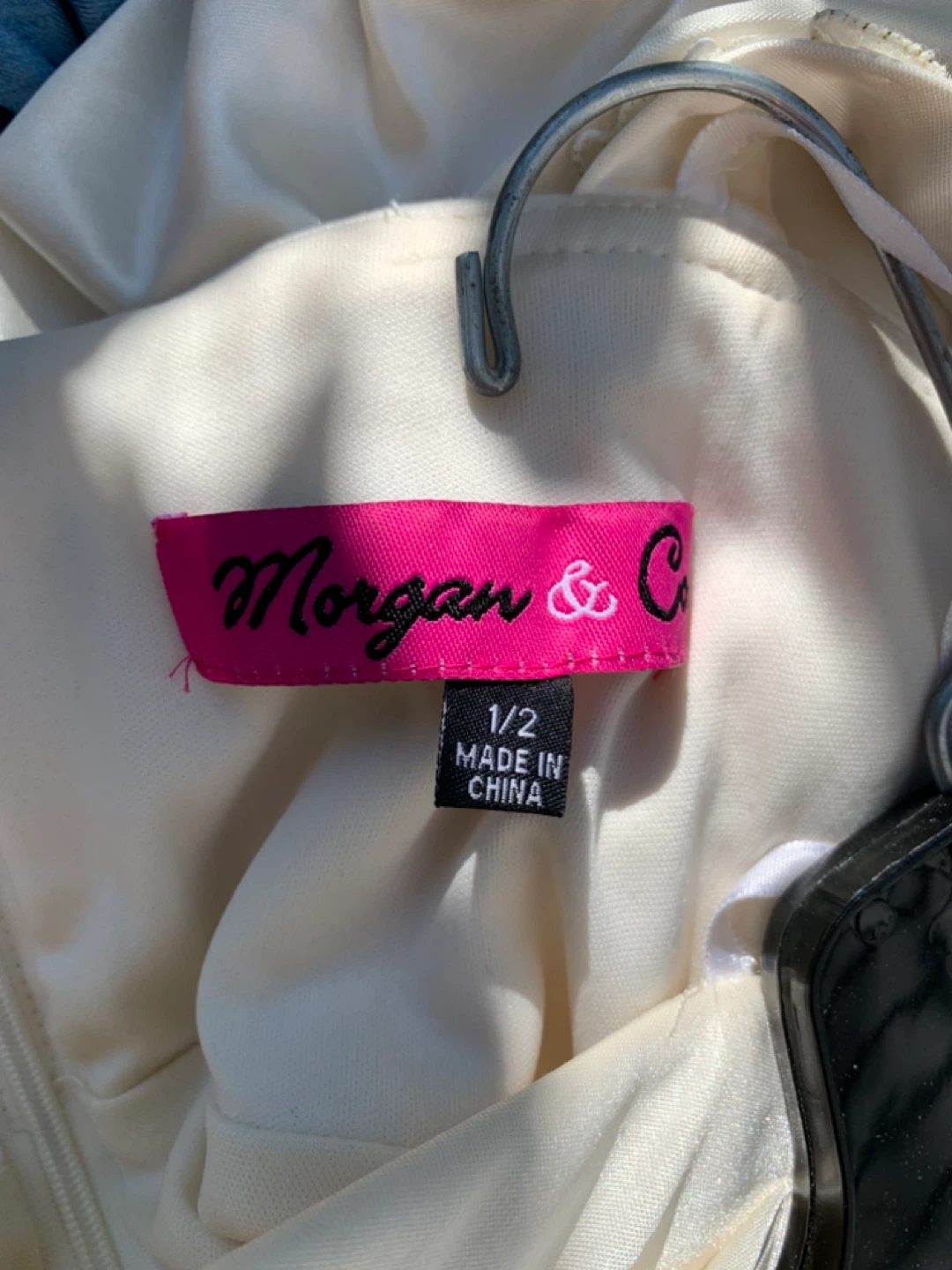 Morgan & Co. Cream Formal Dress in Long Island great neck - photo 3