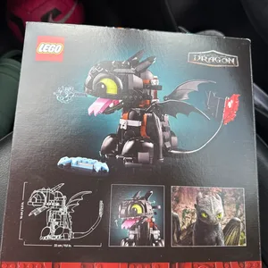 LEGO Icons Toothless Building Set - How to Train Your Dragon