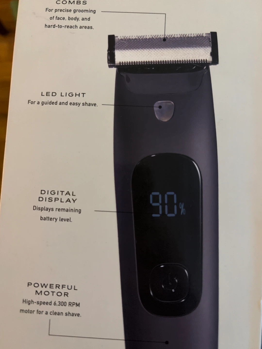 Cremo Cordless Rechargeable Grooming Trimmer