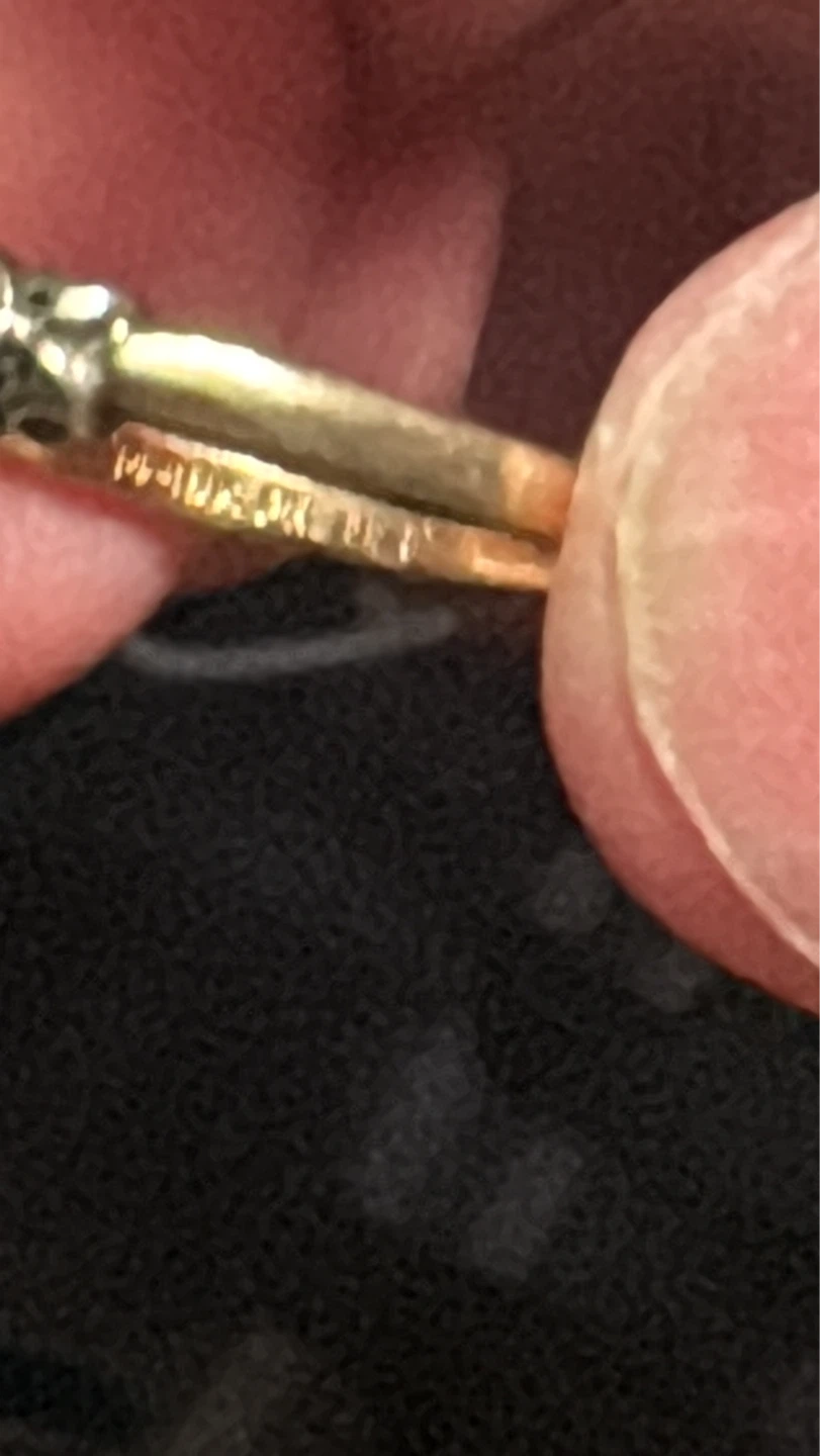 14&18k Diamond Engagement Ring - photo 2