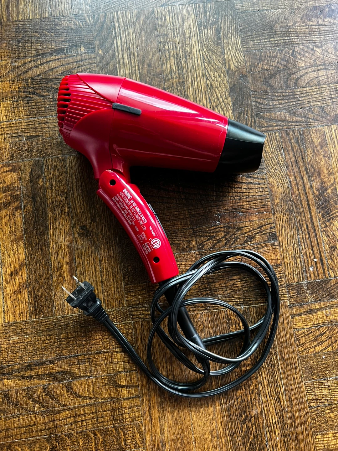 Conair Foldable Hair Dryer - Red - photo 2